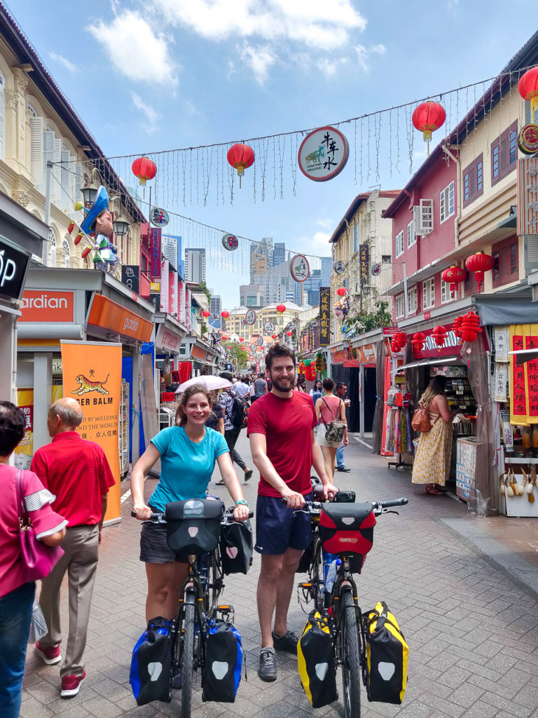 Johanna & Armand at Pagoda Street, Chinatown