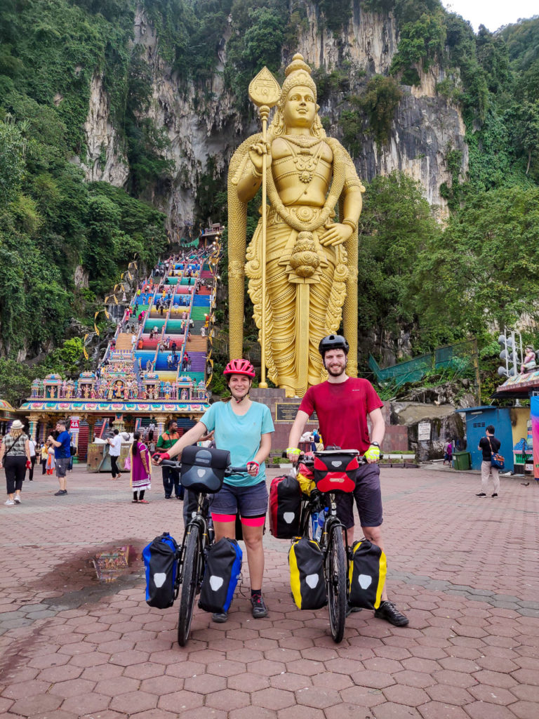 Johanna & Armand at Batu Caves