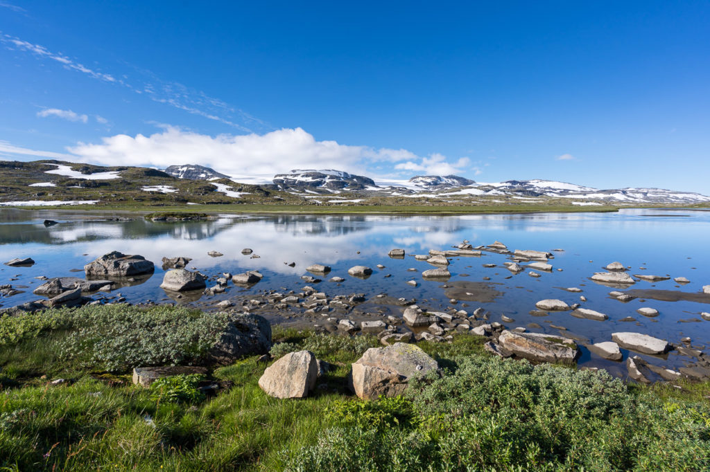 Ustekveikja nearby Finse & Hardangerjøkulen in the background