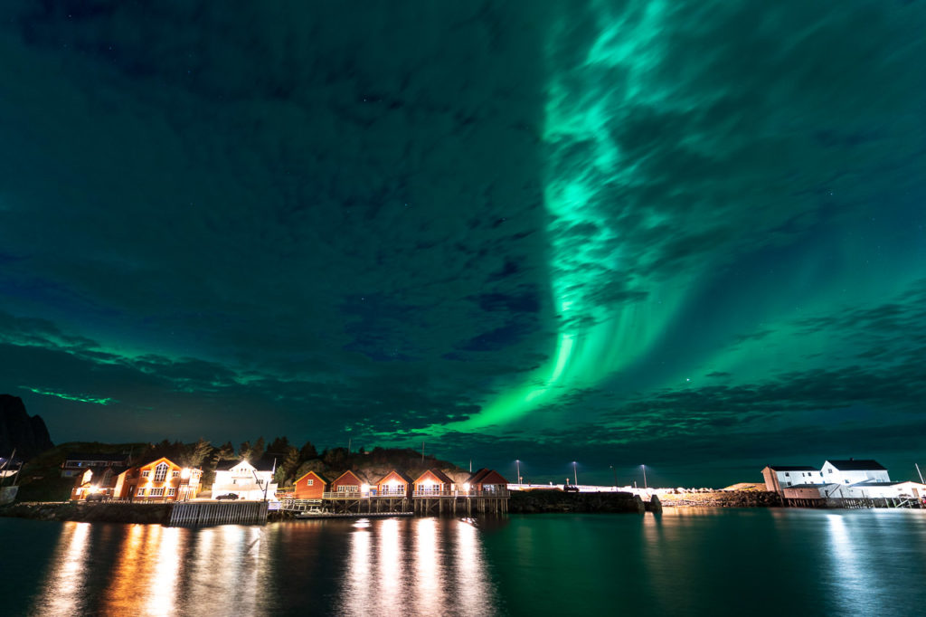 Aurora over Hamnøy