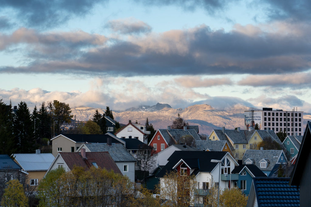 Tromsø & Ringvassøya in the background