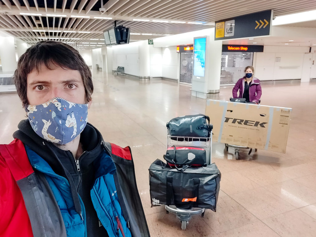 Armand & Johanna at Brussels Airport